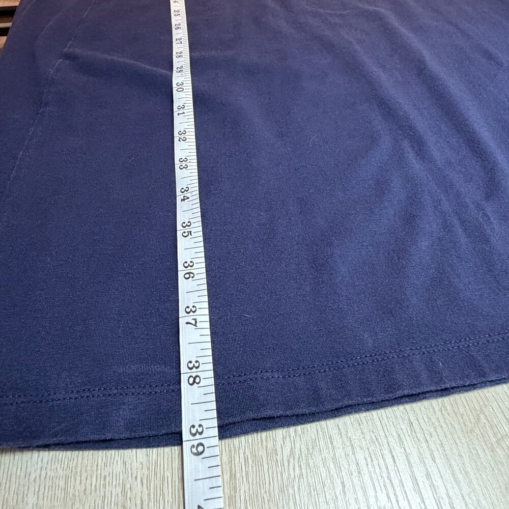 Lauren Ralph Lauren Sundress Womens XL Navy Collared Sleeveless Mid Length - Picture 10 of 11